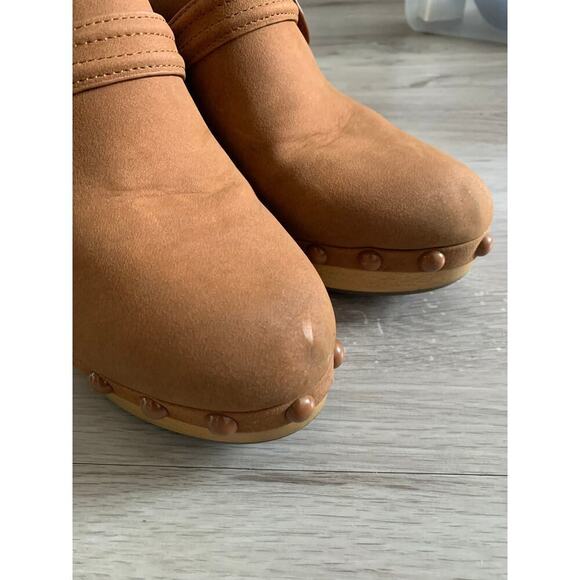 Sam Edelman Nyla Block Heel Platform Clogs Size 11 - Picture 4 of 4